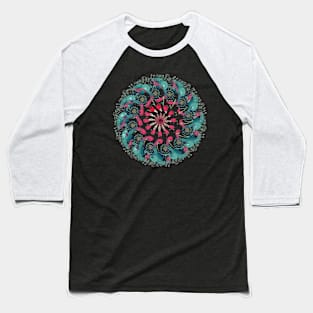 Mandala Plateau Baseball T-Shirt